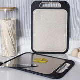 Double Sided Stainless Steel Cutting Board