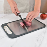 Double Sided Stainless Steel Cutting Board